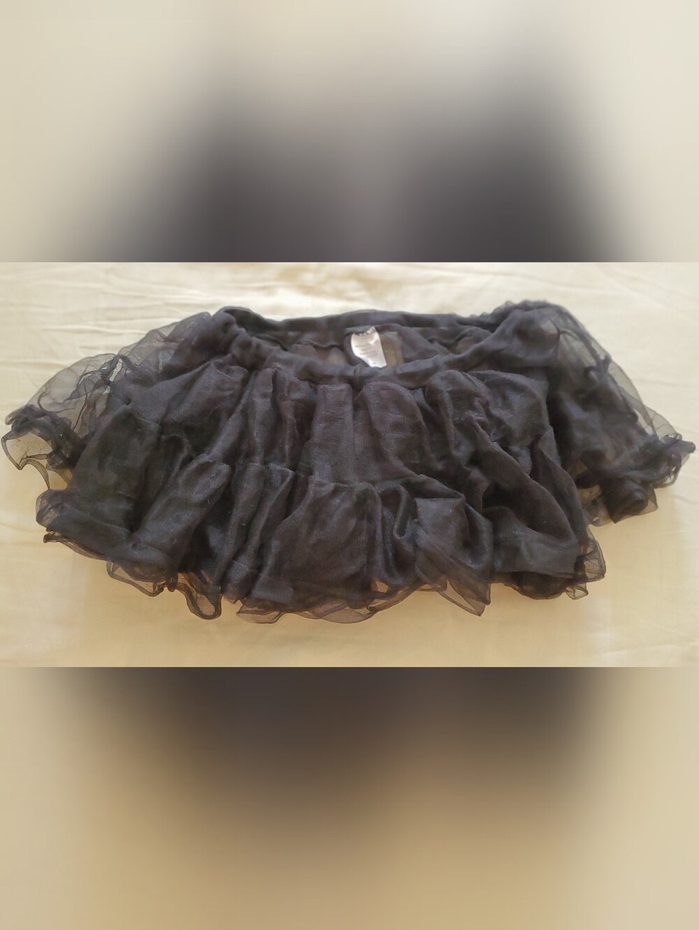 Party King Black Tulle Tutu Skirt — One Size